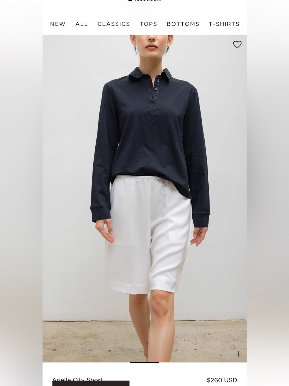 ISO LESET ARIELLE CITY SHORTS
